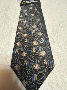 🎁3 for $30 - National Geographic Pattern Tie